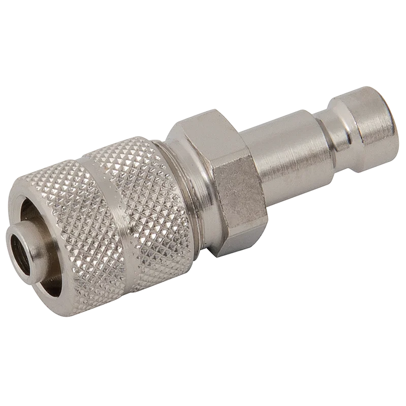 HOSE PLUG BRASS NICKEL