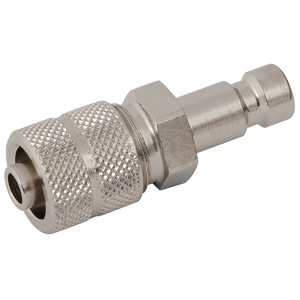 HOSE PLUG BRASS NICKEL