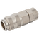 4X6MM HOSE COUPLING NICKEL PLATED
