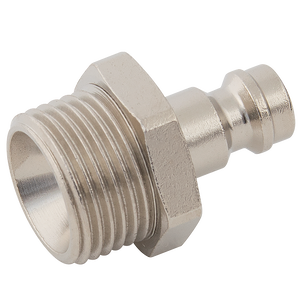 BSP MALE PLUG NICKEL PLTD