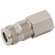 1/4 BSPP FEM  COUPLING BRASS NICKEL