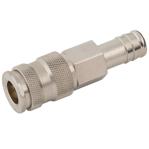 OD HOSETAIL COUPLING BRASS NICKEL