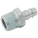1/8 BSPT MALE PLUG  STEEL NICKEL PLATED