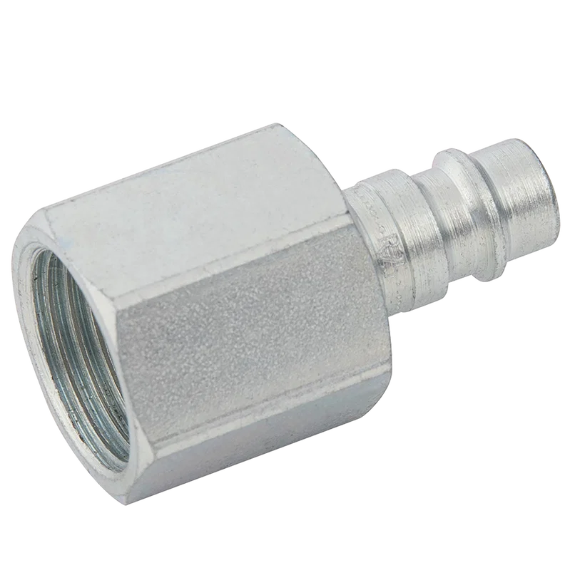 BSPP FEM  PLUG  STEEL NICKEL PLATED