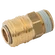 1/8 BSPP MALE COUPLING BRASS