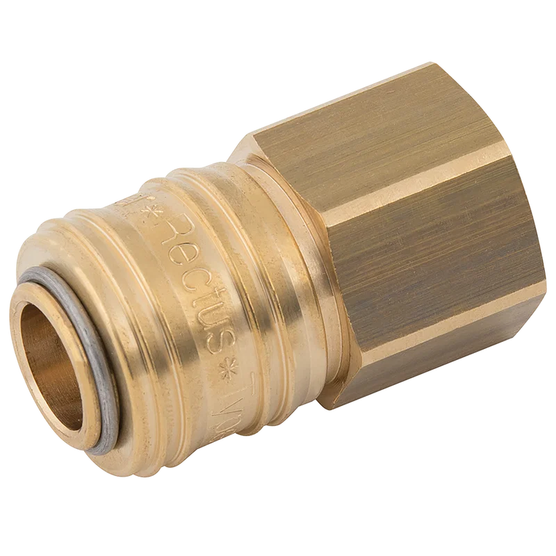BSPP FEM  COUPLING BRASS