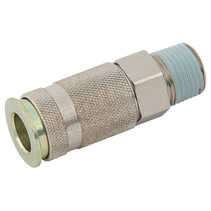 BSPT MALE  COUPLING PLATED