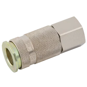 BSPP FEMALE COUPLING PLATED