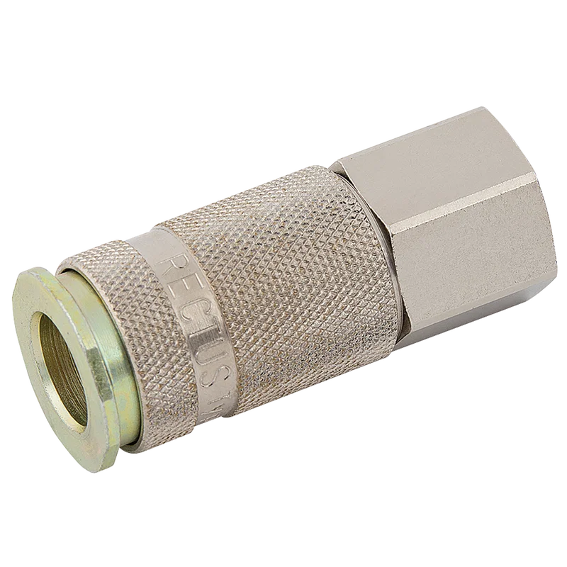 BSPP FEMALE COUPLING PLATED