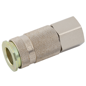 BSPP FEMALE COUPLING PLATED