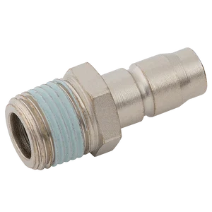 BSPP MALE     PLUG STEEL PLATED