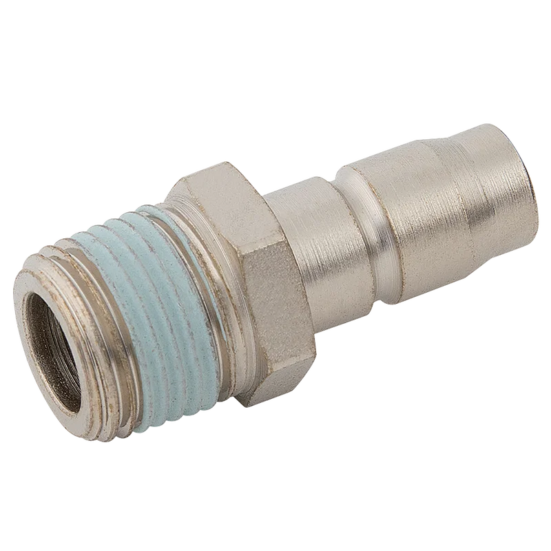 BSPP MALE     PLUG STEEL PLATED