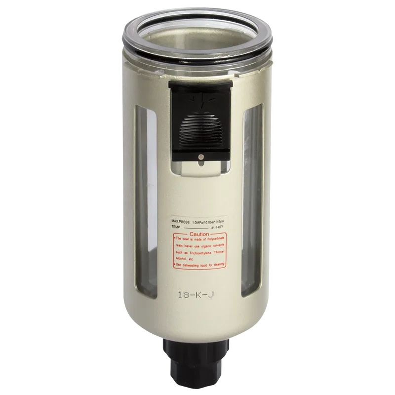 SERIES DRAIN BOWL & MANUAL DRAIN