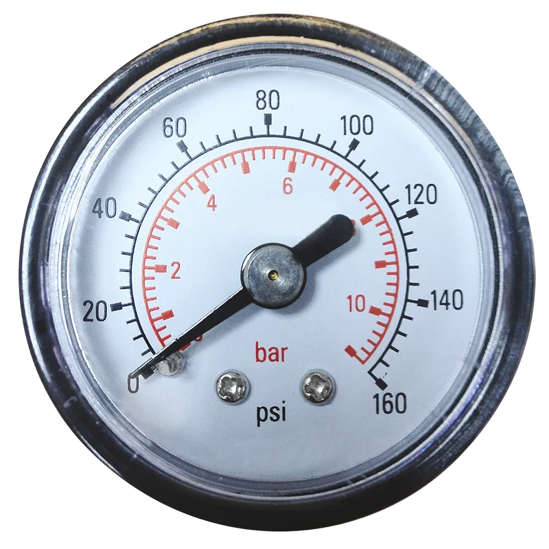 0-10BAR 1/8 BSPT STEEL CB DRY