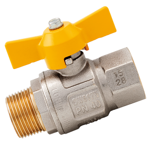 BSP F X M GAS F/FLOW B/V T HANDLE