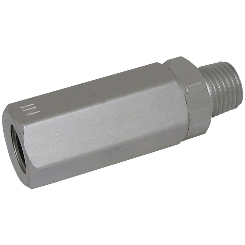 3/8 BSPP M/FEM IN-LINE FILTER ALUMINIUM