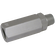 1/4 BSPP M/FEM IN-LINE FILTER ALUMINIUM
