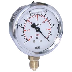 -30 1BAR  63MM DIA FILLED  1/4 BSP BOTT
