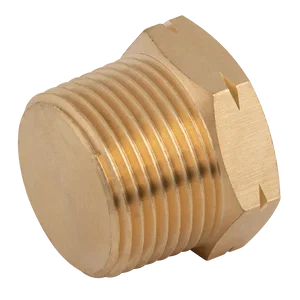 SOLD BRASS MALE PLUG