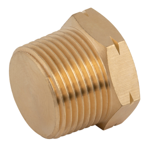 SOLD BRASS MALE PLUG