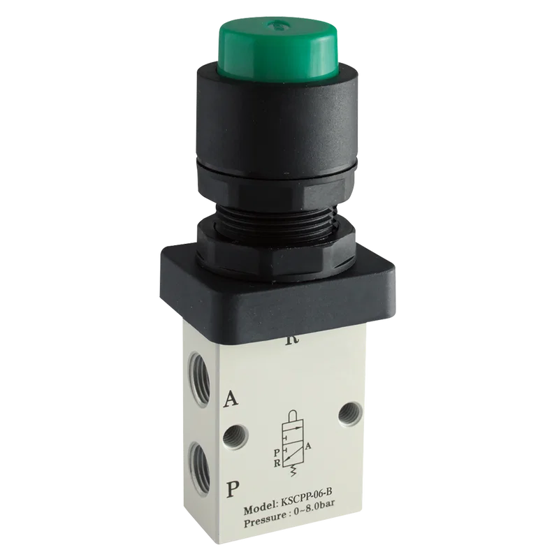 1/8 3/2 NC PUSH BUTTON EXTERNAL