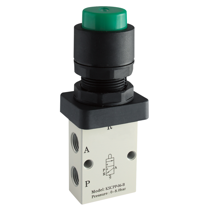 1/8 3/2 NC PUSH BUTTON EXTERNAL
