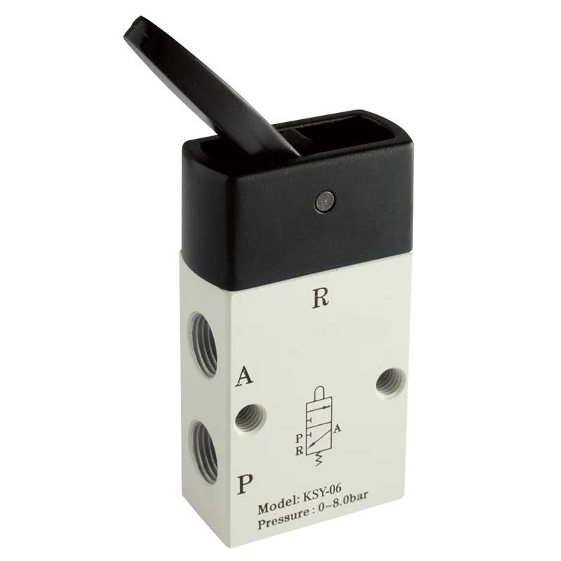 1/8 3/2 NC LEVER LEVER BLACK