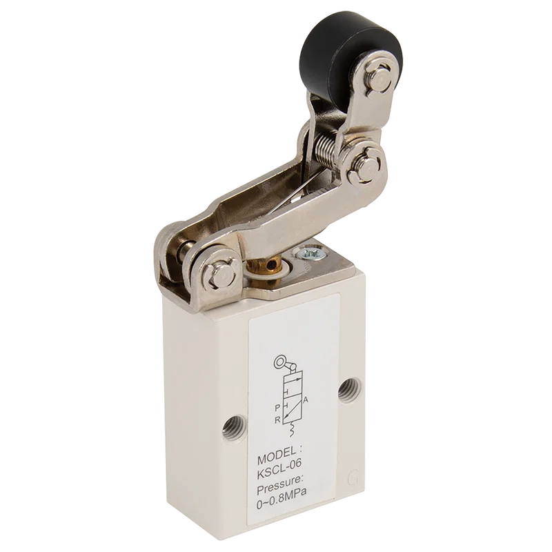 1/8 3/2 ROLLER LEVER ONE WAY