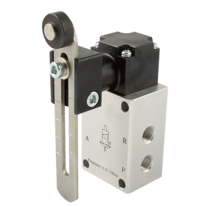 1/8 BSPP 3/2 ADJ ROLLER/SPRING VALVE