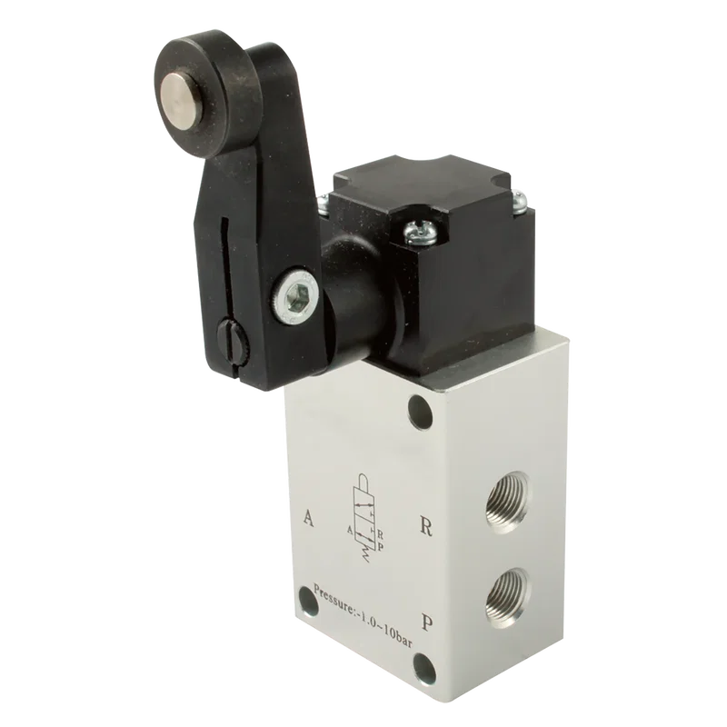 1/8 BSPP 3/2 ROLLER/SPRING VALVE
