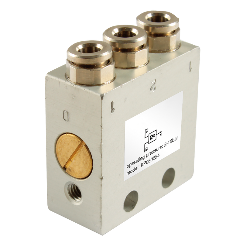 4MM PUSH-IN AND GATE VALVE