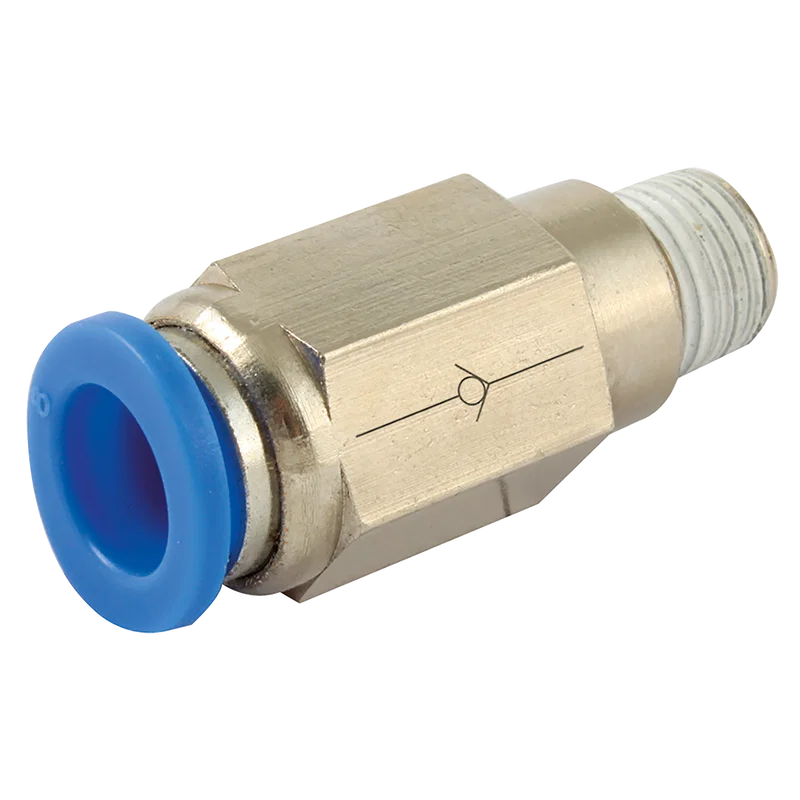 1/8BSPT X 06MM MALE X TUBE CHECK VALVE