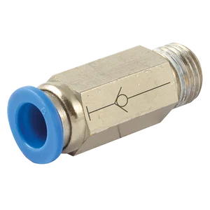 MALE X TUBE STOP VALVE