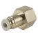 10MM X 3/8 BSPP GREY FEMALE STUD