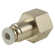 10MM X 3/8 BSPP GREY FEMALE STUD