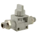 1/8 X 1/8 BSPT GREY B.VALVE