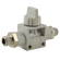 1/8 X 1/8 BSPT GREY B.VALVE
