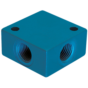 BSP EQUAL FEMALE CROSS ALUMINIUM