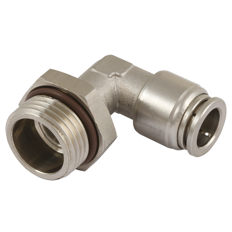 6MM ST/ST PUSH FIT X 1/4 BSPP MALE ELBOW