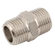 1/8  X 1/8  BSPT MALE HEX NIP BRASS/NP