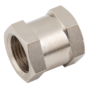 BSPP FEM SOCKET BRASS NICKEL