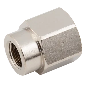 BSPP FEM SOCKET BRASS NICKEL