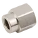 M5   X 1/8 BSPP FEM SOCKET BRASS NICKEL