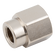 M5   X 1/8 BSPP FEM SOCKET BRASS NICKEL
