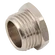 1/4 BSPP MALE BLANK PLUG BRASS/NICKEL