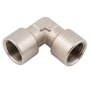ELBOW BRASS PLATED FEM