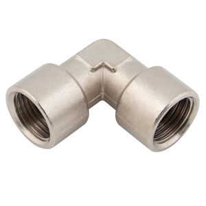 ELBOW BRASS PLATED FEM