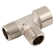 1/8 BSP/T BRASS TEE PLATED M/M/F