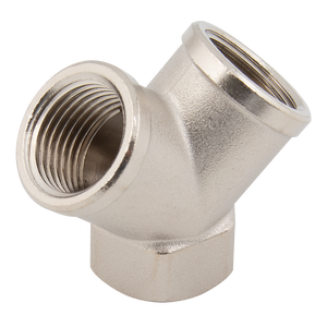 EQUAL Y PIECE BRASS PLATED FEM