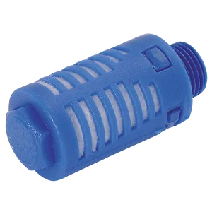 BSP MALE NYLON/FELT SILENCER BLUE